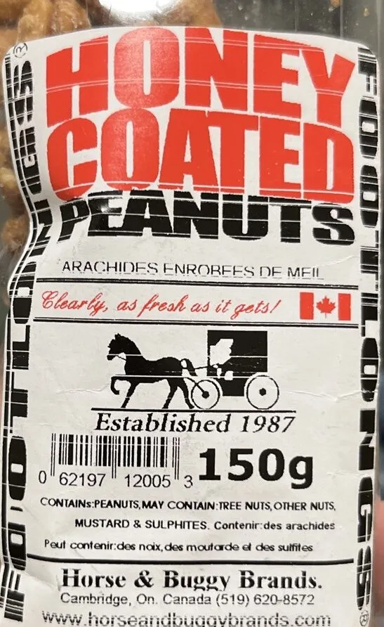 Footlongs Honey Coated Peanuts