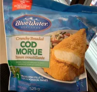 Crunchy breaded cod