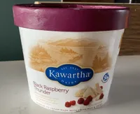Black Raspberry Thunder Ice Cream