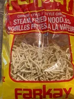 Nouilles frites à la vapeur