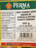 Spicy pumpkin seeds