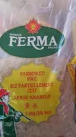 Parboiled rice ferma