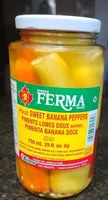Sweet banana peppers