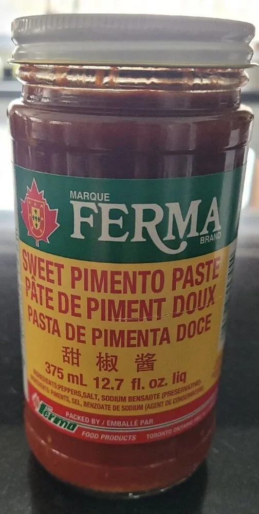 Pâte de piment doux