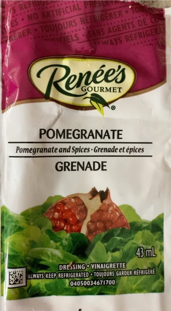 Pomegranate Salad Dressing