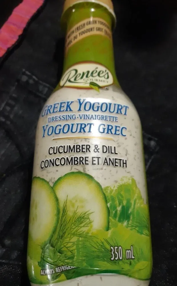 Vinaigrette concombre et aneth