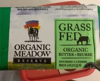 Grass fed organic butter