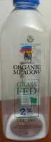 Organic Grass Fed 2 Percent Partly Skimmed Milk