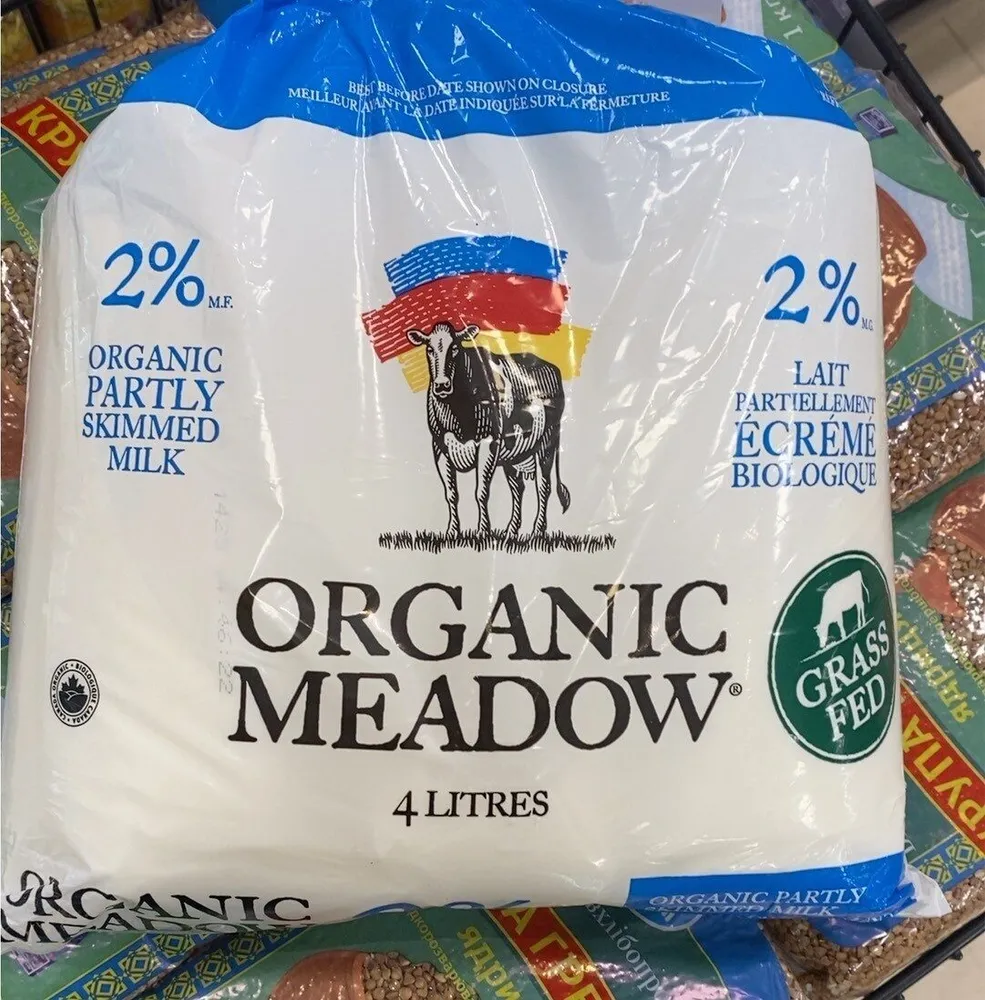 Organic Partly Skimmed Milk 2%
