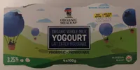 Yogourt lait entier biologique bleuet