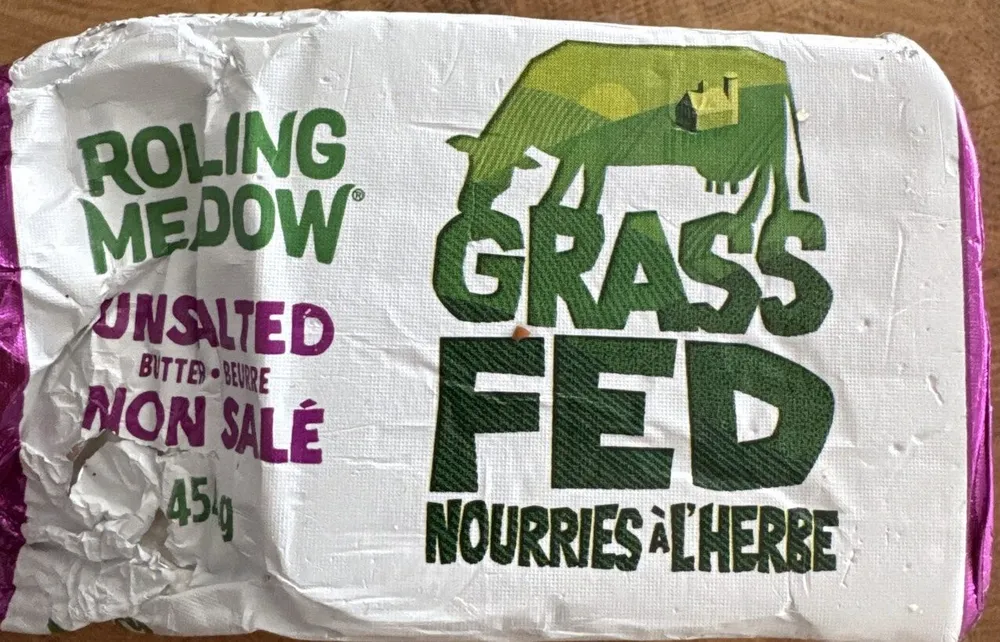 Grass fed butter