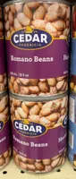 Romano beans
