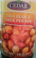 Fava Bean and chick pea mix