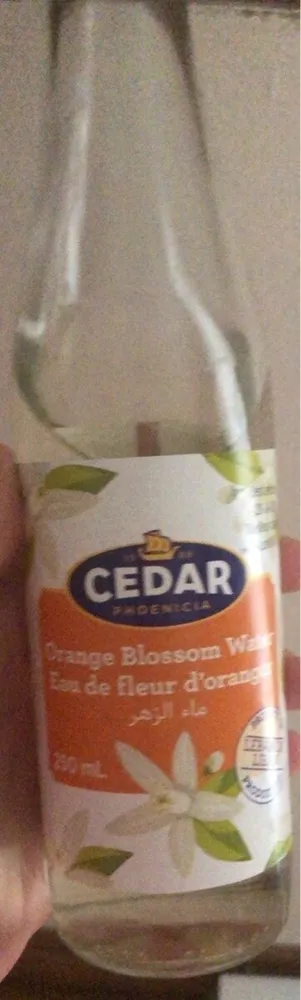 Eau de fleur d’orange