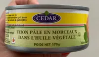 Thon pâle en mroceaux