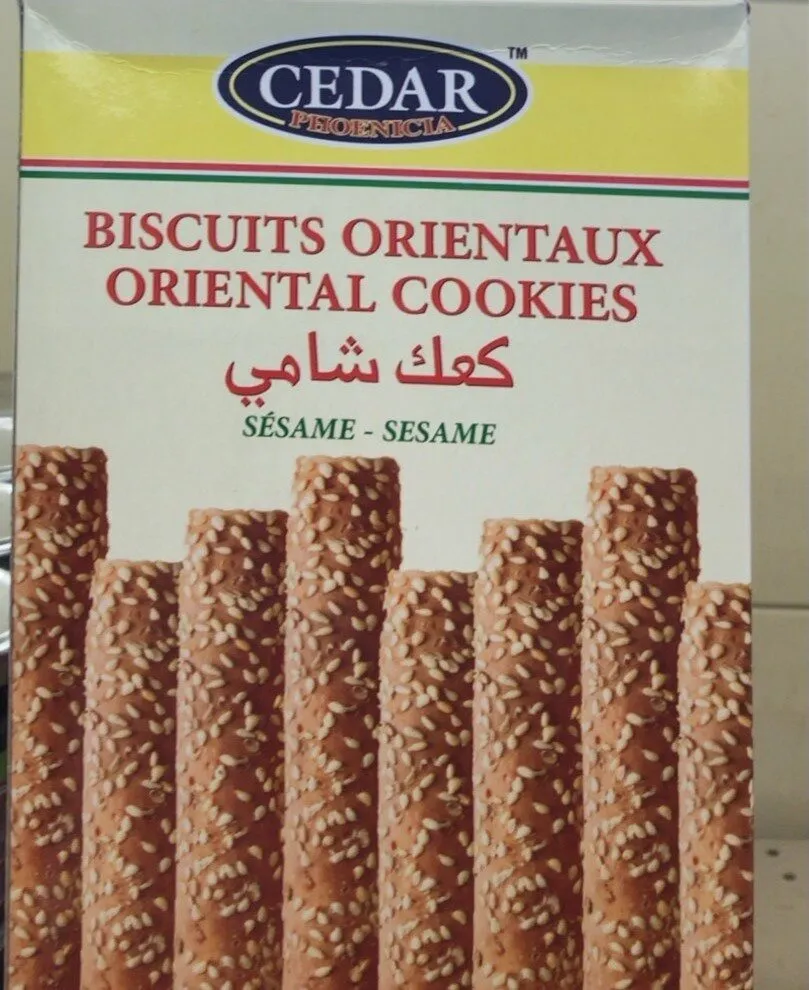 Biscuits orientaux sésame
