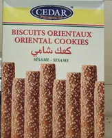 Biscuits orientaux sésame