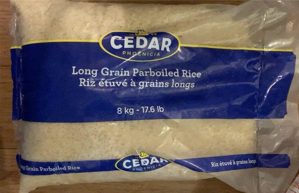Long grain parboiled rice