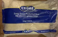 Long grain parboiled rice