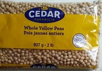 Pois jaunes entiers