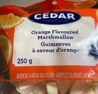 Guimauves à saveur d’orange