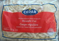 Pomme de terre frites congelées