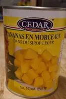 Ananas en morceaux