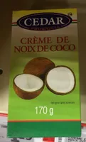 Creme de noix de coco