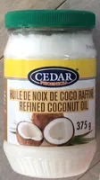 Huile de noix de coco raffiné