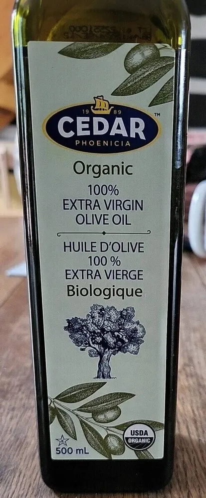 Huile d'olive extra vierges biologique