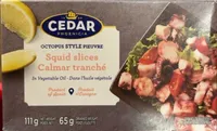Squid slices