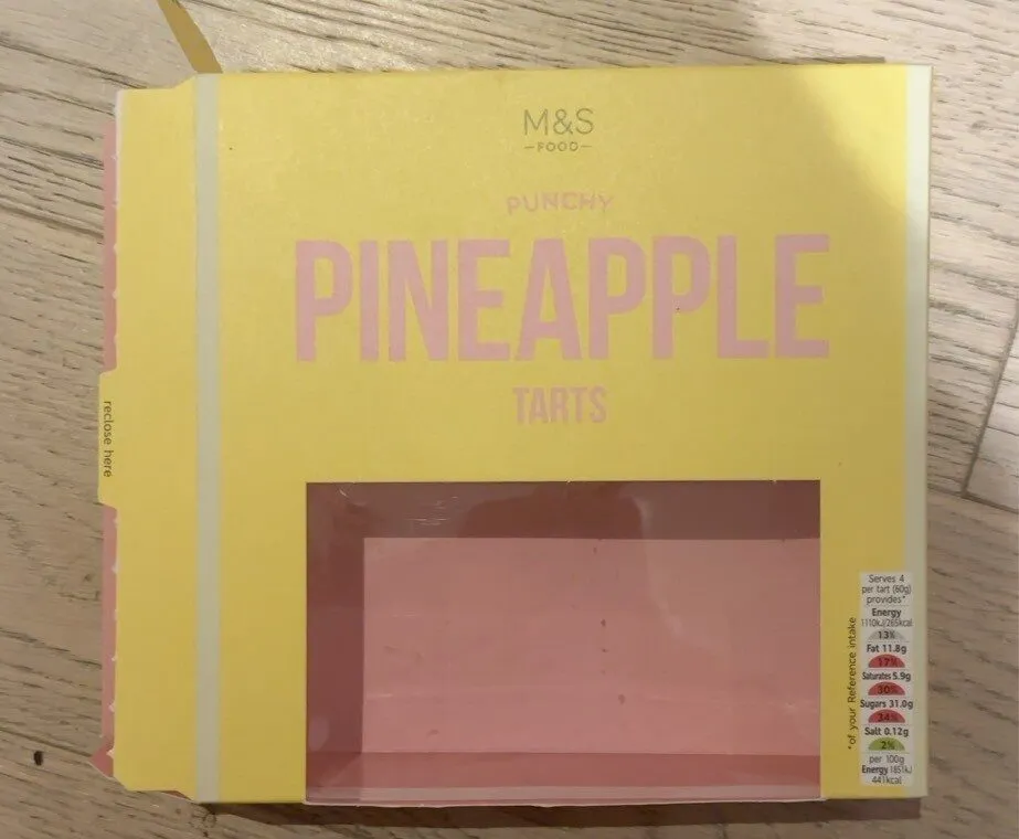 Punchy Pineapple Tarts