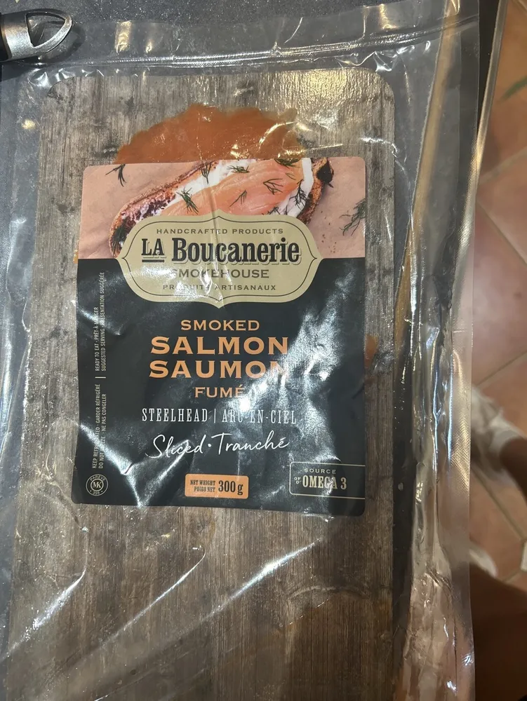 smoked salmon