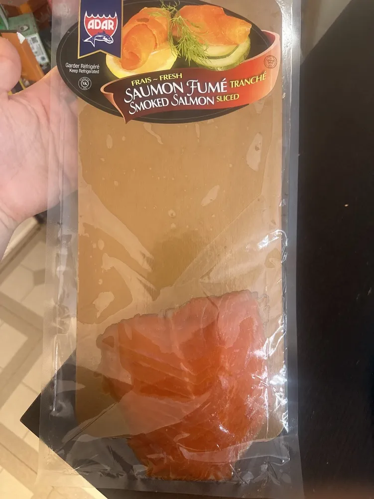 Fresh Sliced Smoked Salmon