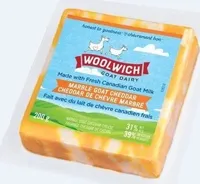 Marble goat cheddar