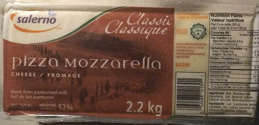 Pizza mozzarella