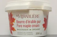 Beurre d’érable pur biologique