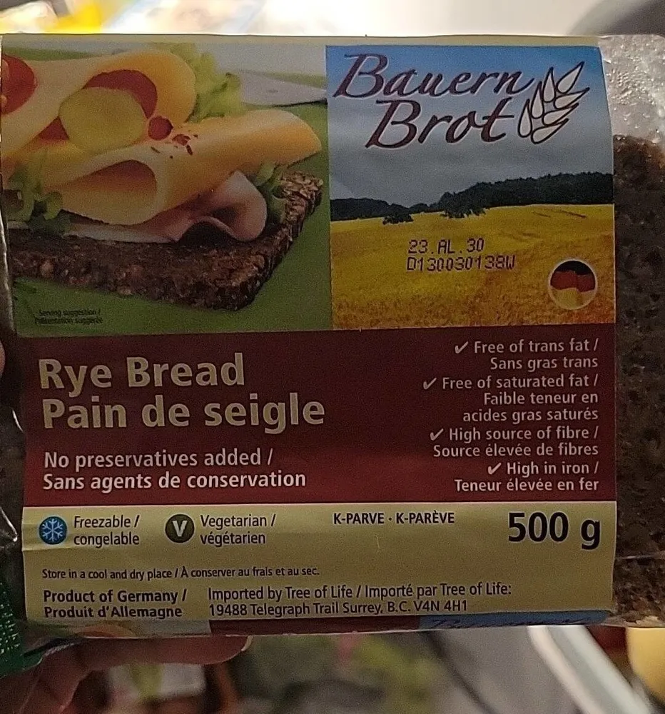Rye bread