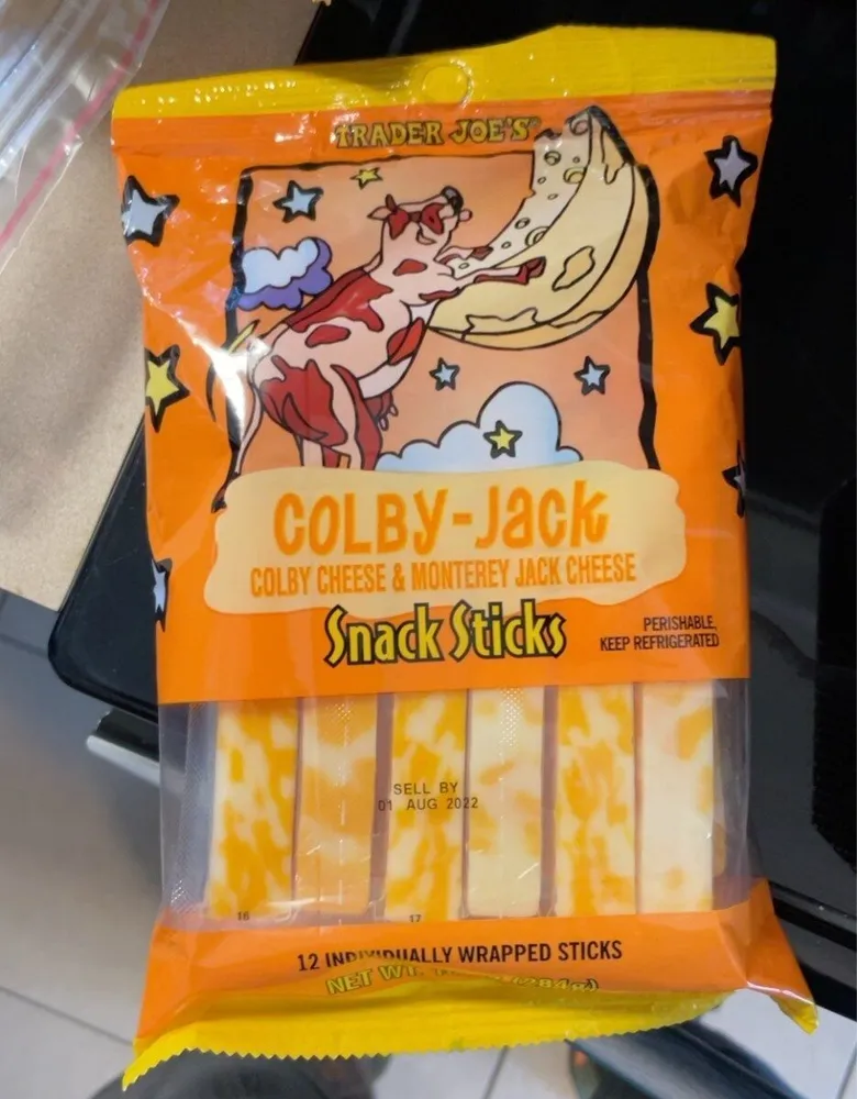 Colby-Jack Snack Sticks