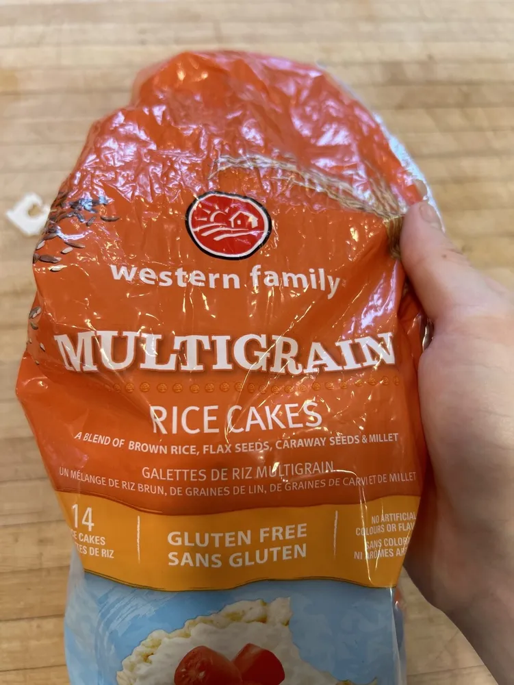 Multigrain rice cakes