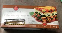 Oven-ready lasagne