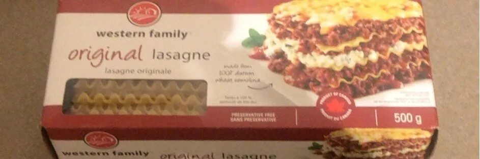 Original lasagne