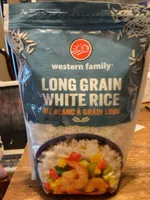 Long grain white rice