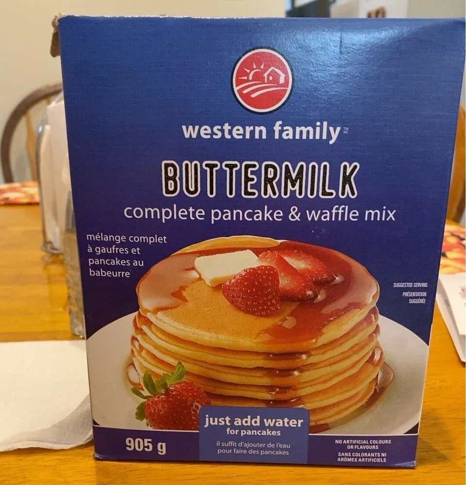 Buttermilk pancake and waffle mix