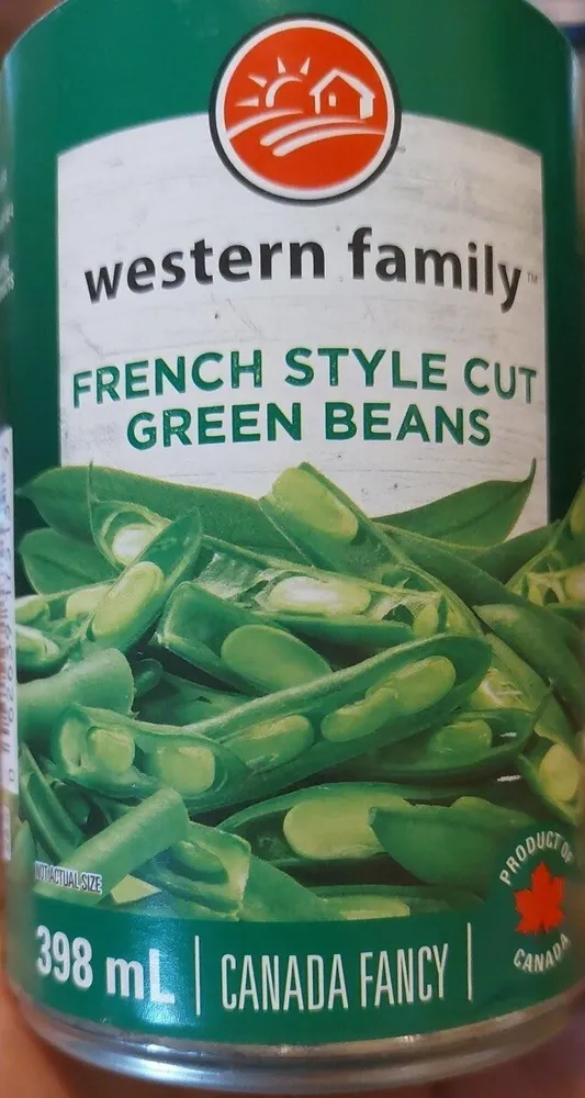 French Style Cut Green Beans