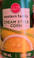 Cream style corn