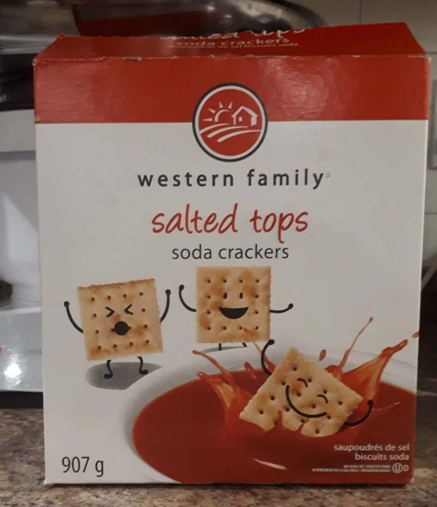 Salted Tops soda crackers