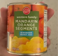 Mandarin orange segments