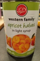 Canned apricot halves
