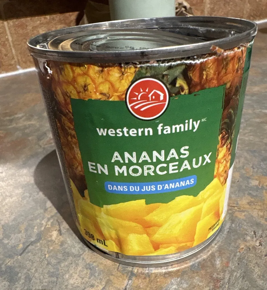 Pineapple chunks